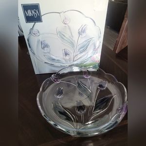 Mikasa serving platter Spring Debut